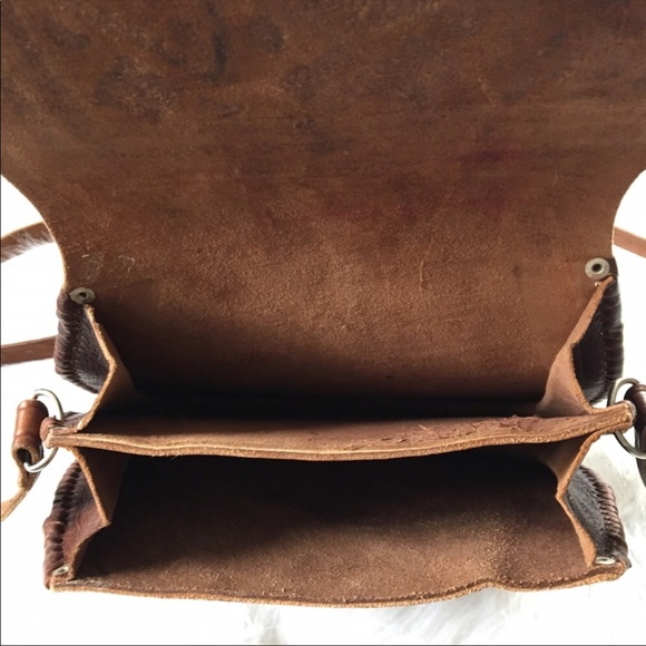 Handmade Genuine Leather Crossbody - Picture 5 of 8